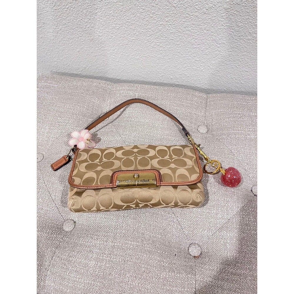 Coach Monogram Shoulder Bag
